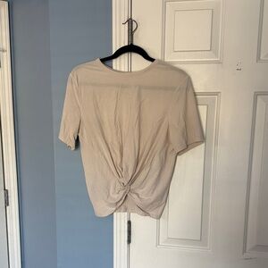 Lululemon Crescent T-Shirt 8 Bone